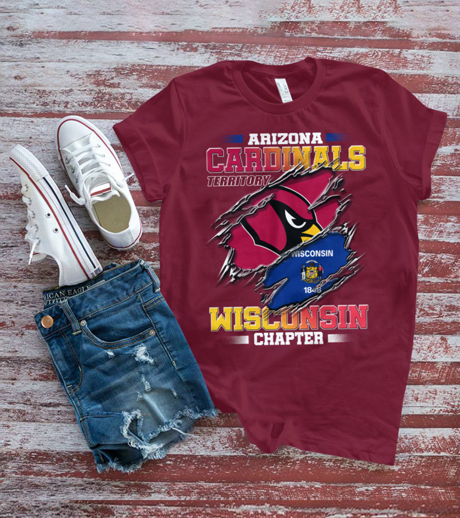 Arizona Cardinals Territory Wisconsin Chapter T-Shirt