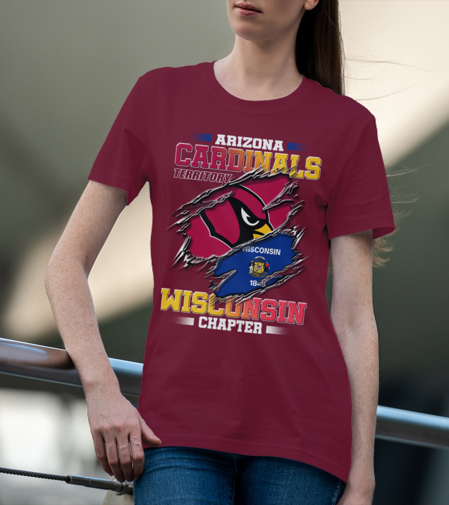 Arizona Cardinals Territory Wisconsin Chapter T-Shirt