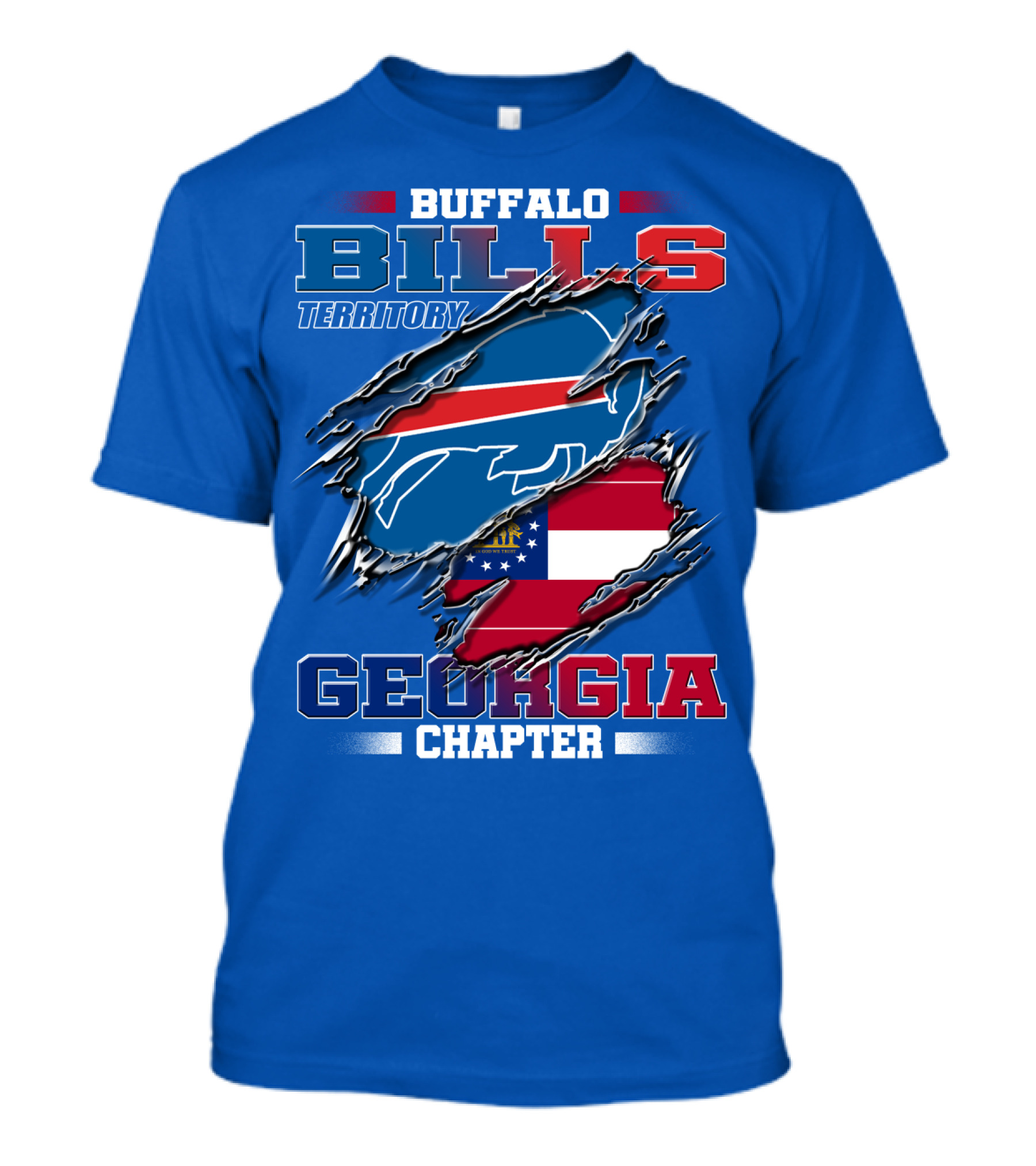Buffalo Bills Territory Georgia Chapter T-Shirt