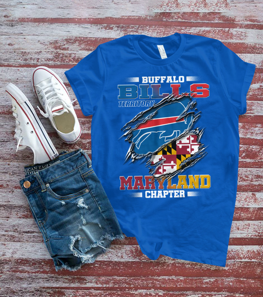 BUFFALO BILLS TERRITORY MARYLAND CHAPTER T-Shirt