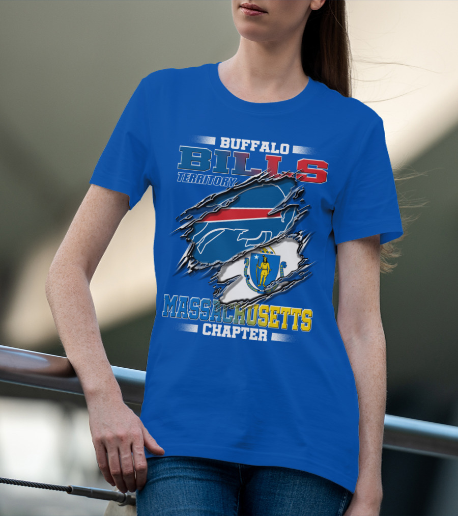 BUFFALO BILLS TERRITORY MASSACHUSETTS CHAPTER T-Shirt