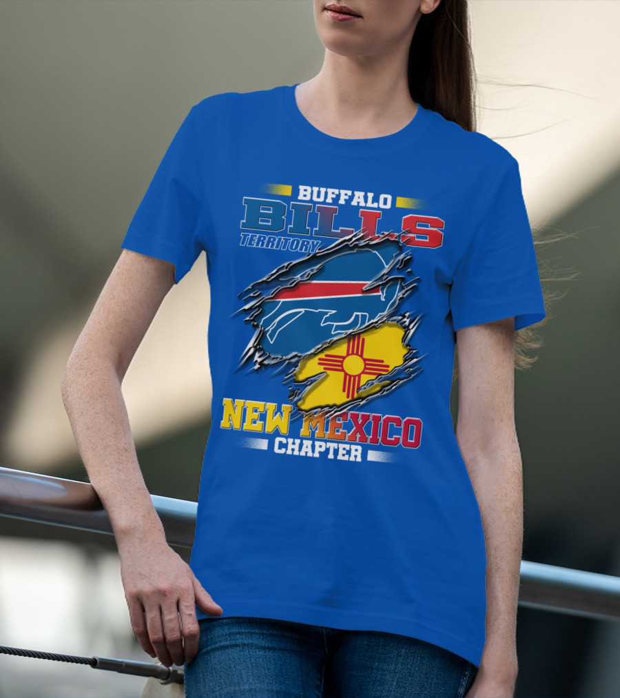 Buffalo Bills Territory New Mexico Chapter T-Shirt