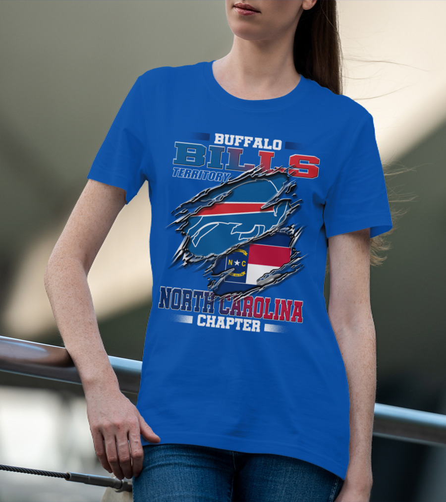 Buffalo Bills Territory North Carolina Chapter T-Shirt
