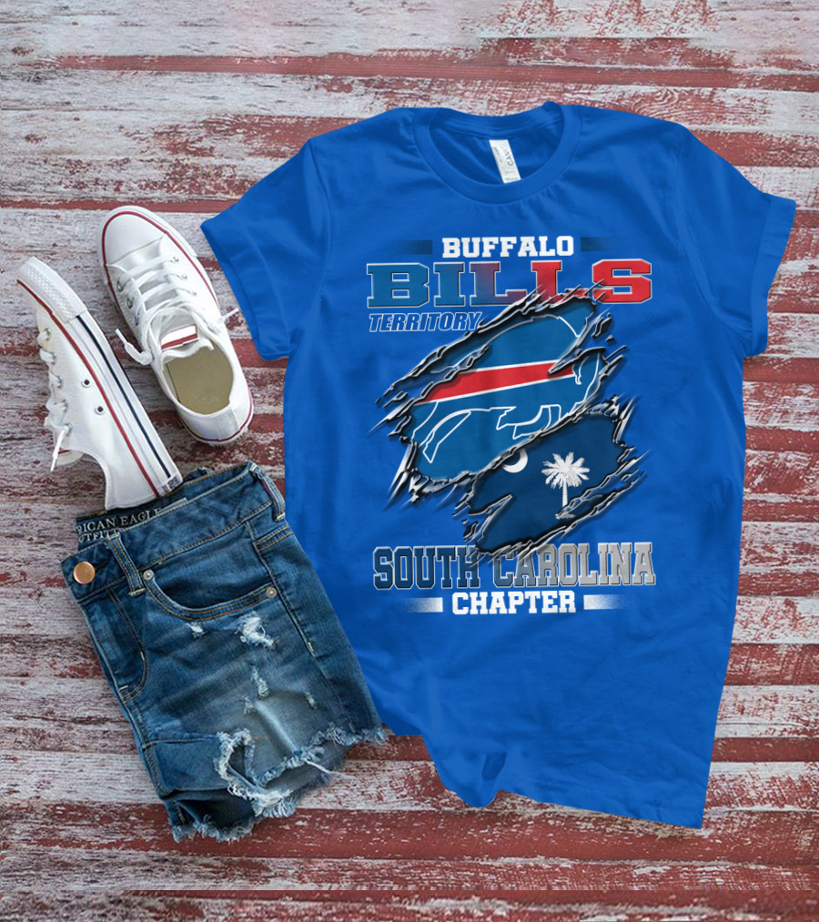 Buffalo Bills Territory South Carolina Chapter T-Shirt