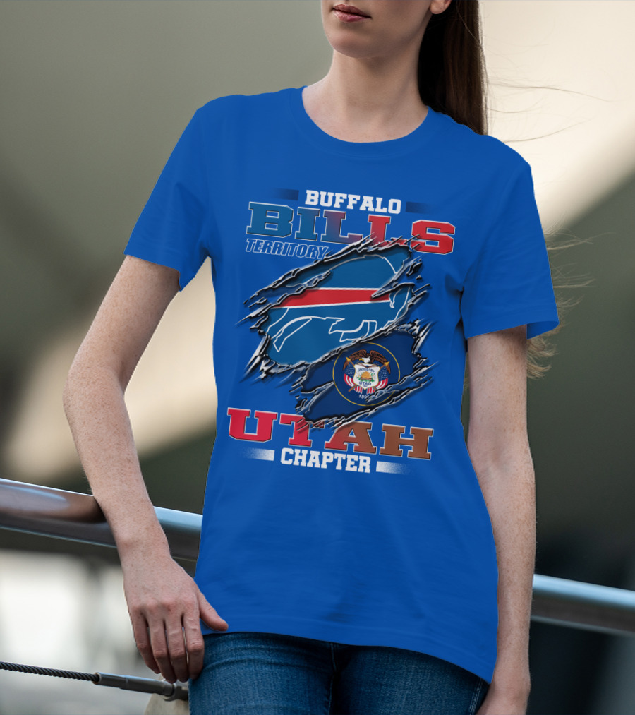 Buffalo Bills Territory Utah Chapter T-Shirt