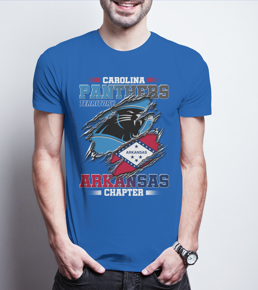 Carolina Panthers Territory Arkansas Chapter T-Shirt