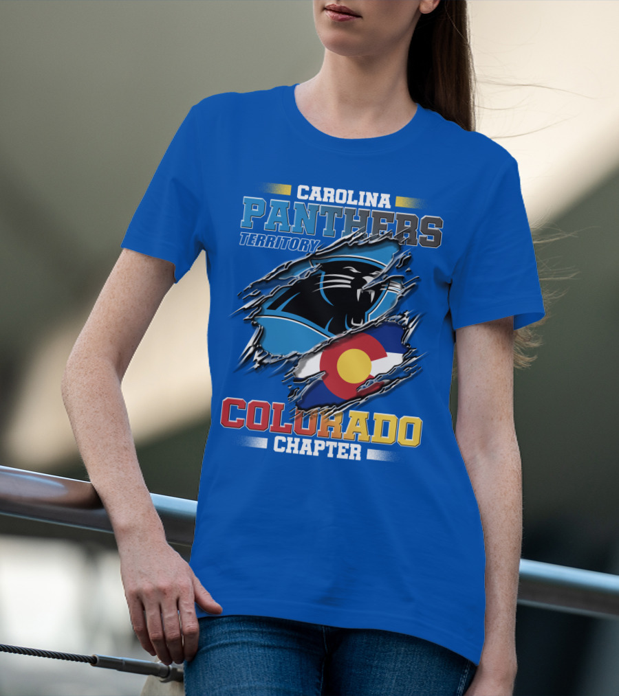 CAROLINA PANTHERS TERRITORY COLORADO CHAPTER T-Shirt