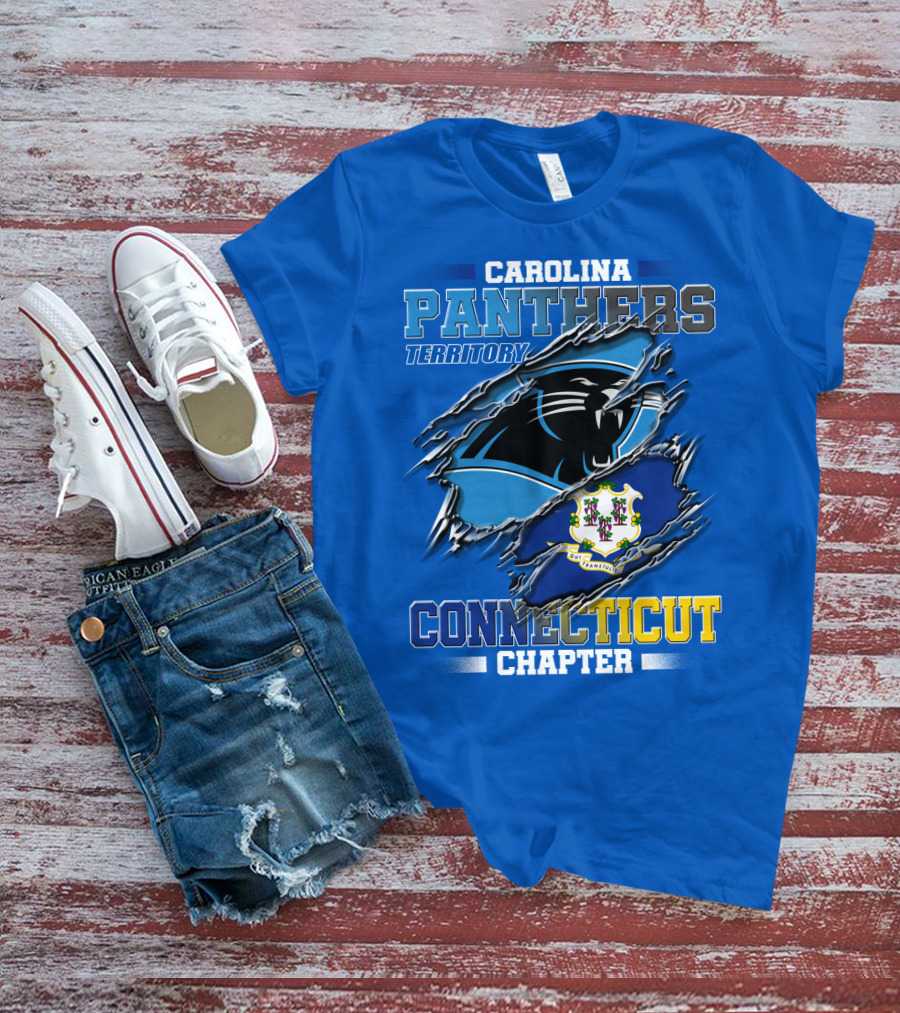 CAROLINA PANTHERS TERRITORY CONNECTICUT CHAPTER T-Shirt