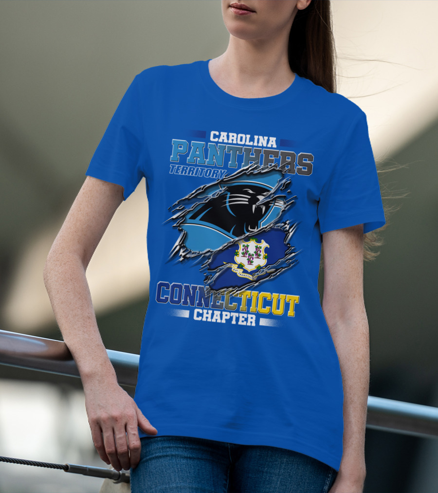 CAROLINA PANTHERS TERRITORY CONNECTICUT CHAPTER T-Shirt