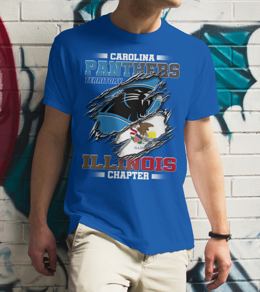 CAROLINA PANTHERS TERRITORY ILLINOIS CHAPTER T-Shirt
