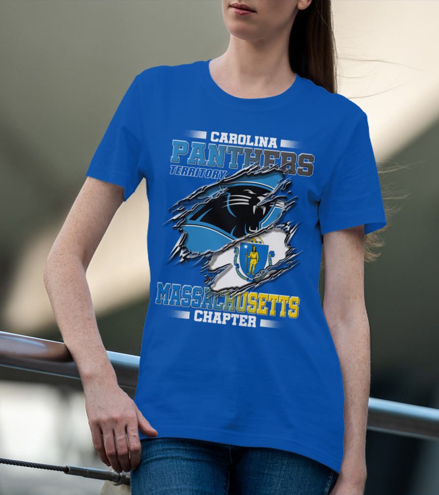 CAROLINA PANTHERS TERRITORY MASSACHUSETTS CHAPTER T-Shirt