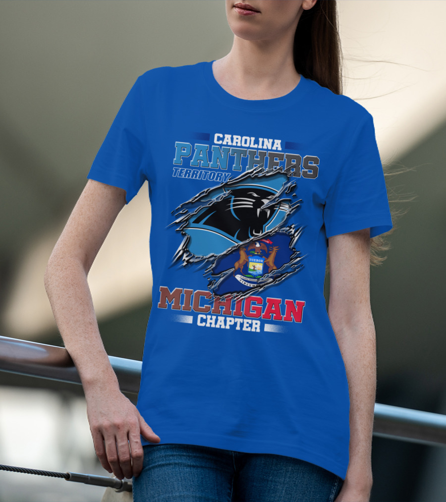 CAROLINA PANTHERS TERRITORY MICHIGAN CHAPTER T-Shirt