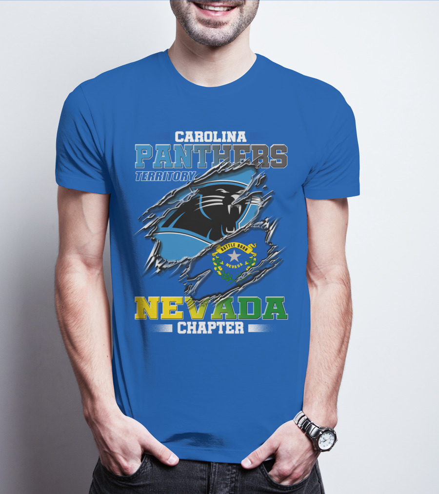 Carolina Panthers Territory Nevada Chapter T-Shirt