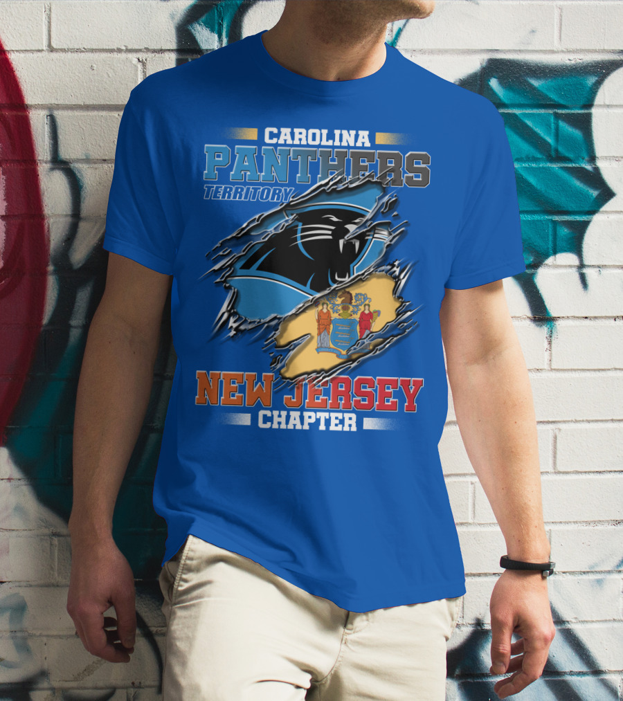 CAROLINA PANTHERS TERRITORY NEW JERSEY CHAPTER T-Shirt