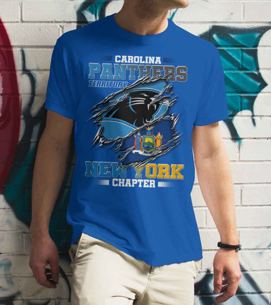 CAROLINA PANTHERS TERRITORY NEW YORK CHAPTER T-Shirt