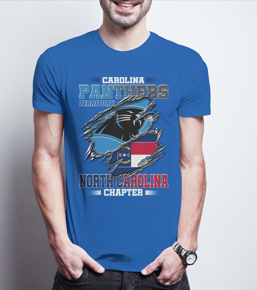 Carolina Panthers Territory North Carolina Chapter T-Shirt