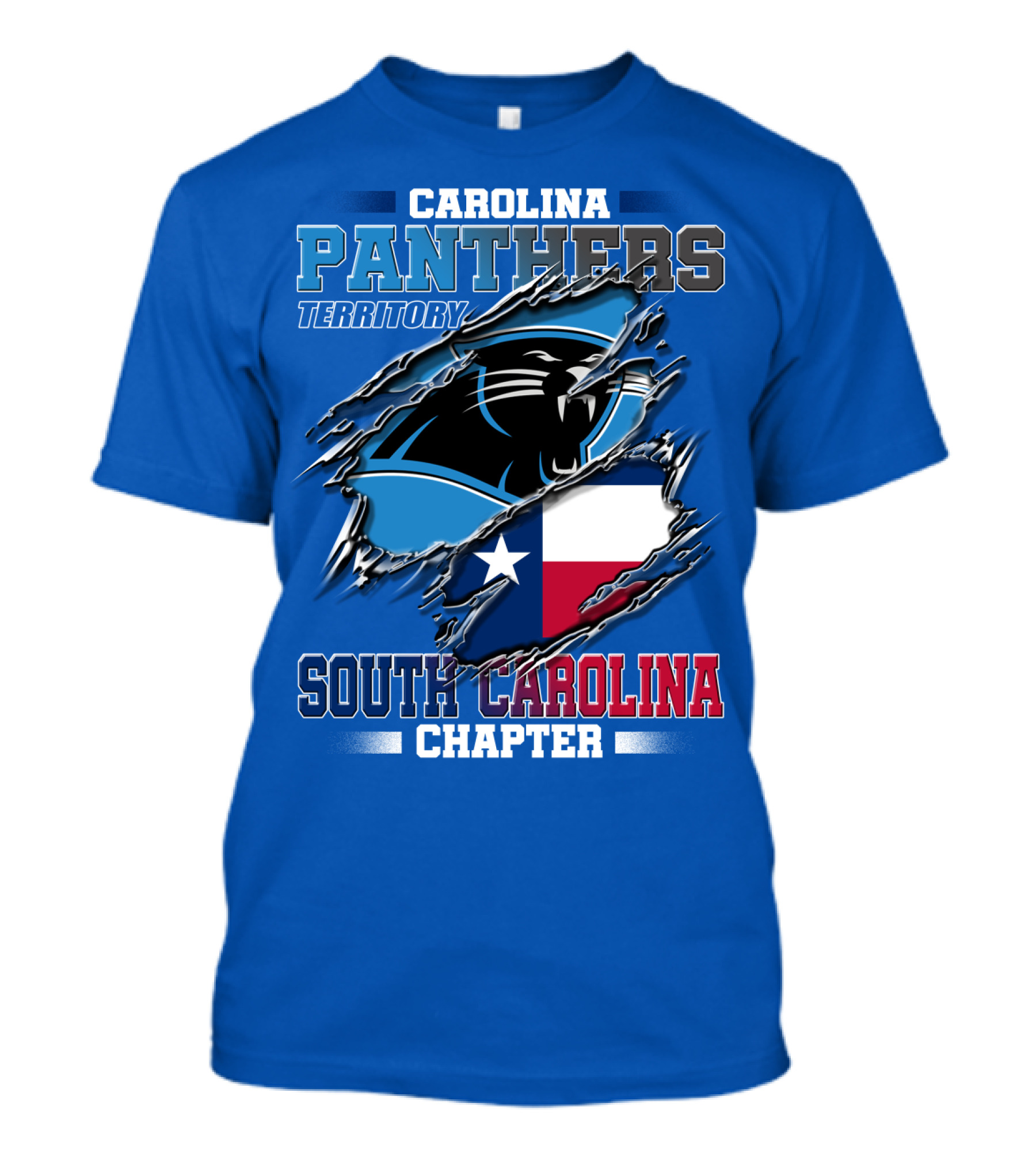 Carolina Panthers Territory South Carolina Chapter T-Shirt