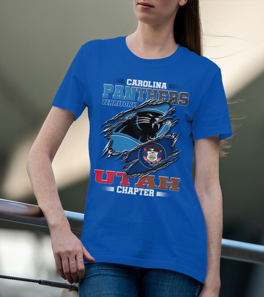 Carolina Panthers Territory Utah Chapter T-Shirt