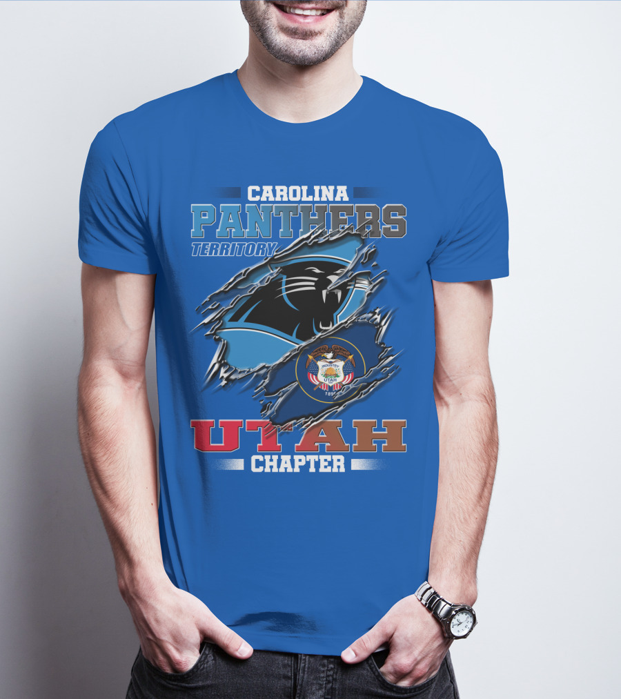 Carolina Panthers Territory Utah Chapter T-Shirt
