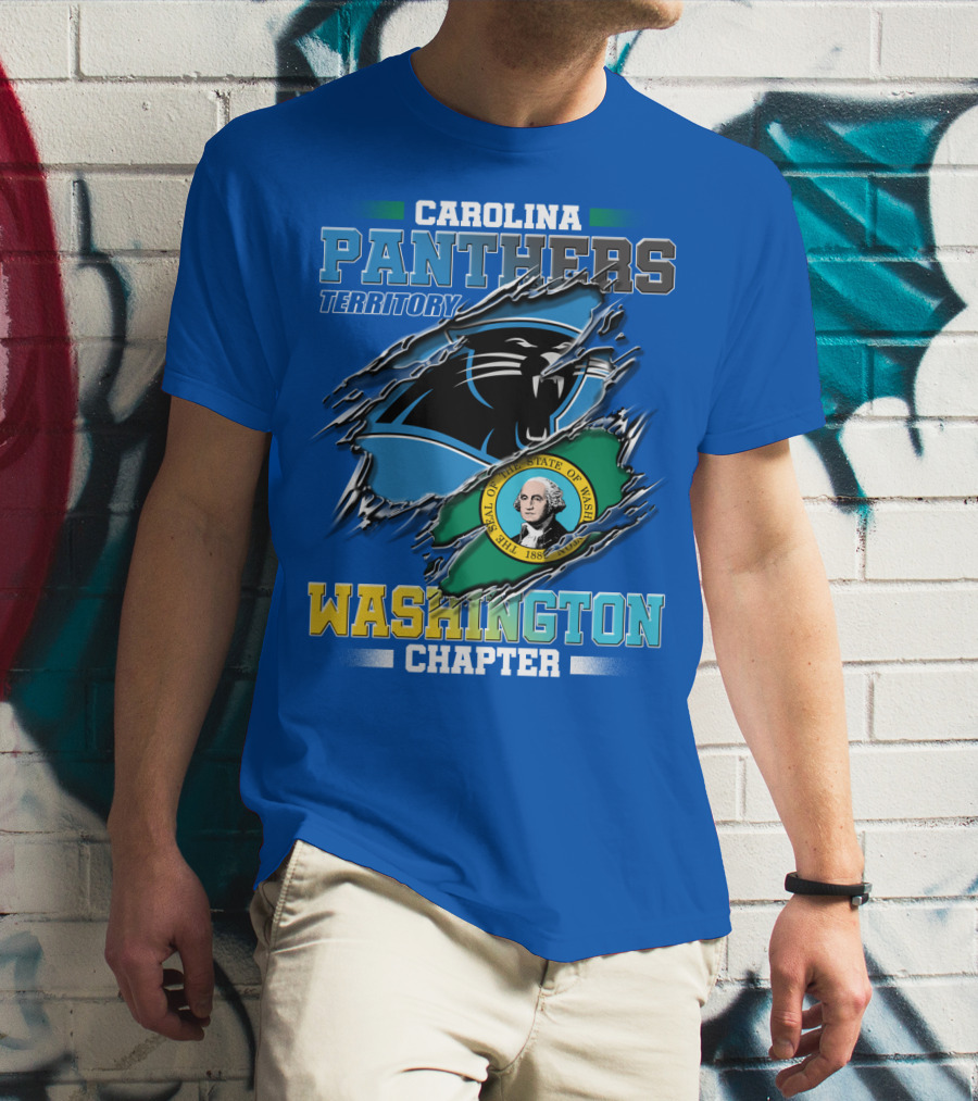 CAROLINA PANTHERS TERRITORY WASHINGTON CHAPTER T-Shirt