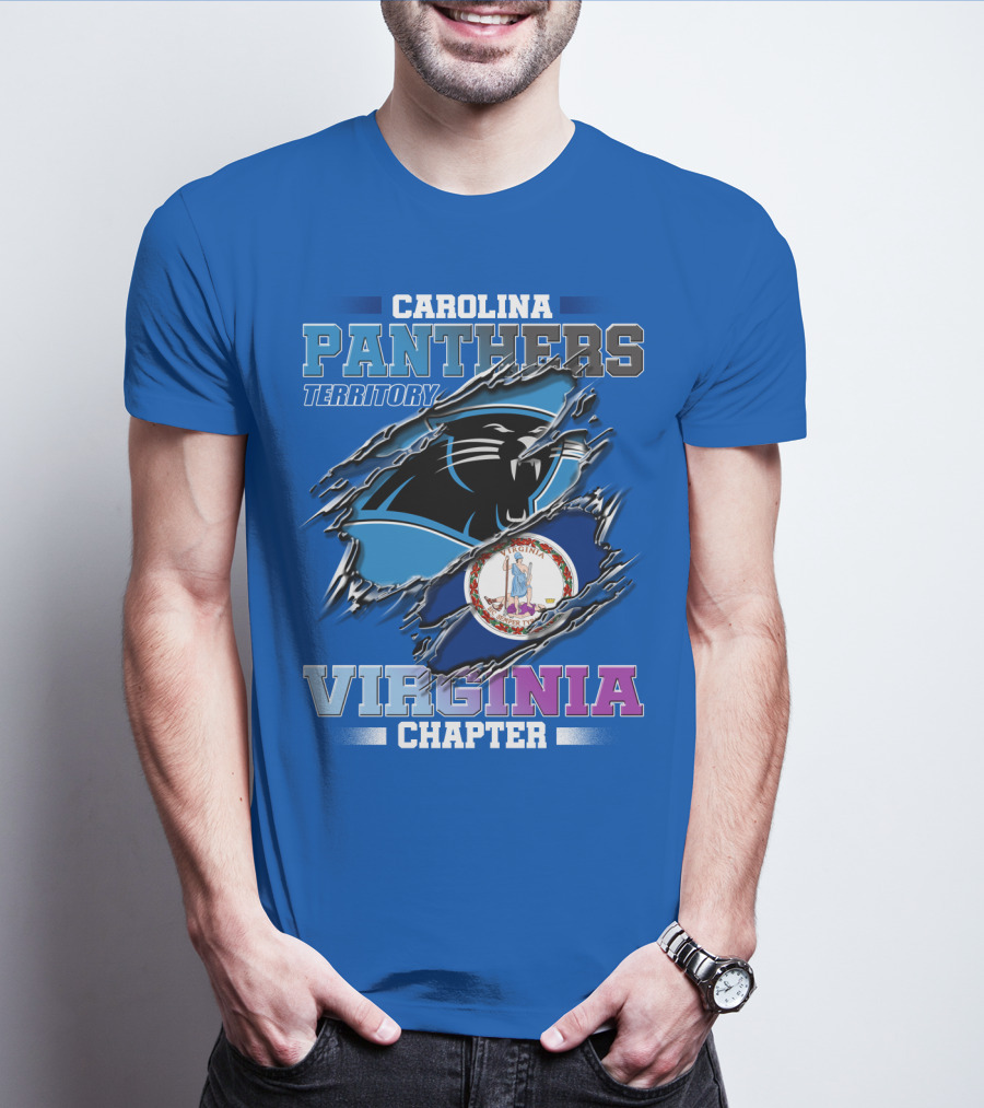 CAROLINA PANTHERS TERRITORY VIRGINIA CHAPTER T-Shirt