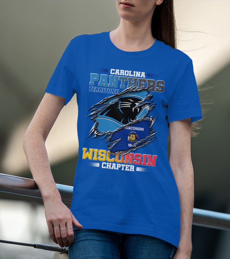 Carolina Panthers Territory Wisconsin Chapter T-Shirt
