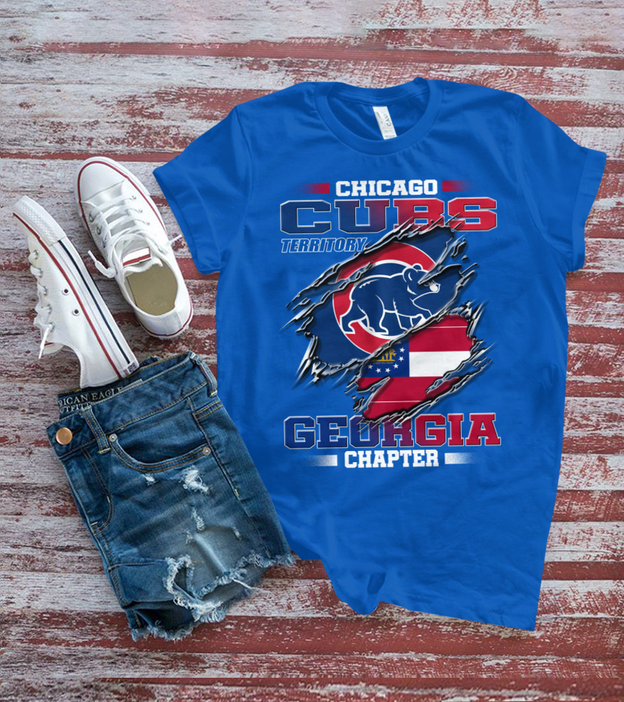 Chicago Cubs Territory Georgia Chapter T-Shirt