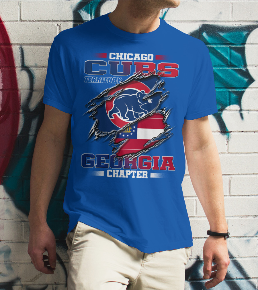 Chicago Cubs Territory Georgia Chapter T-Shirt