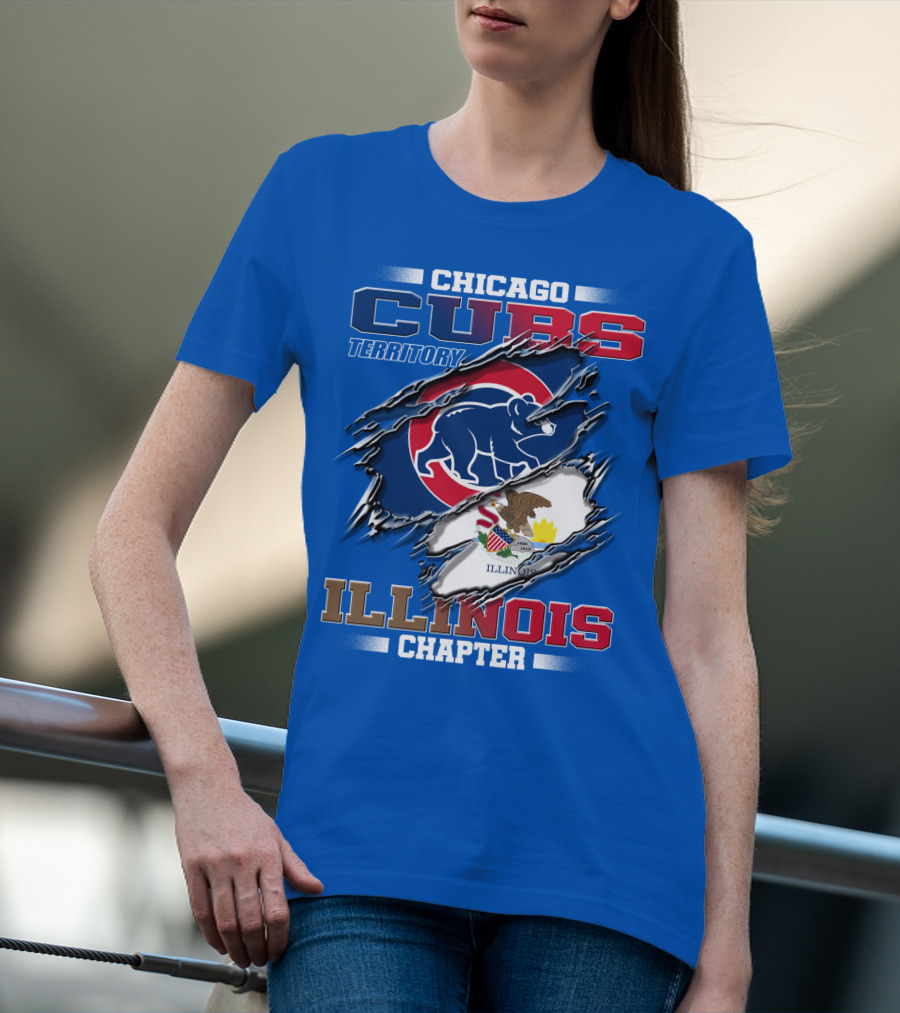 Chicago Cubs Territory Illinois Chapter T-Shirt