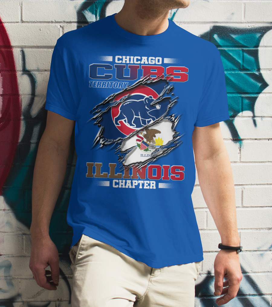 Chicago Cubs Territory Illinois Chapter T-Shirt