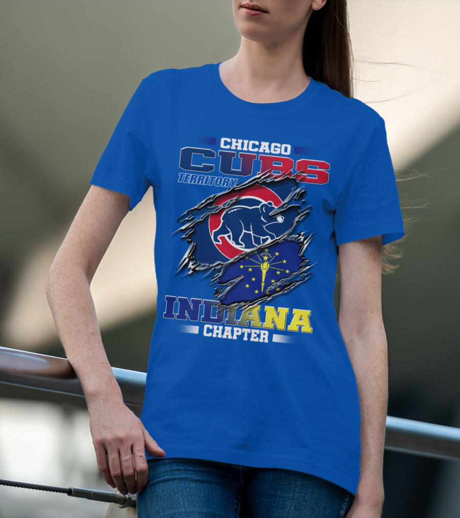 Chicago Cubs Territory Indiana Chapter T-Shirt