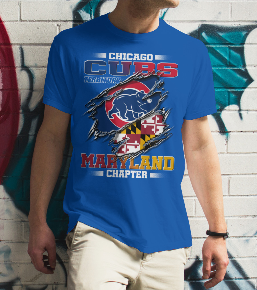 Chicago Cubs Territory Maryland Chapter T-Shirt