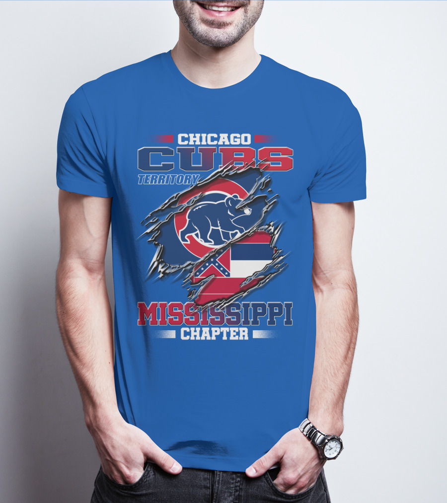 Chicago Cubs Territory Mississippi Chapter T-Shirt