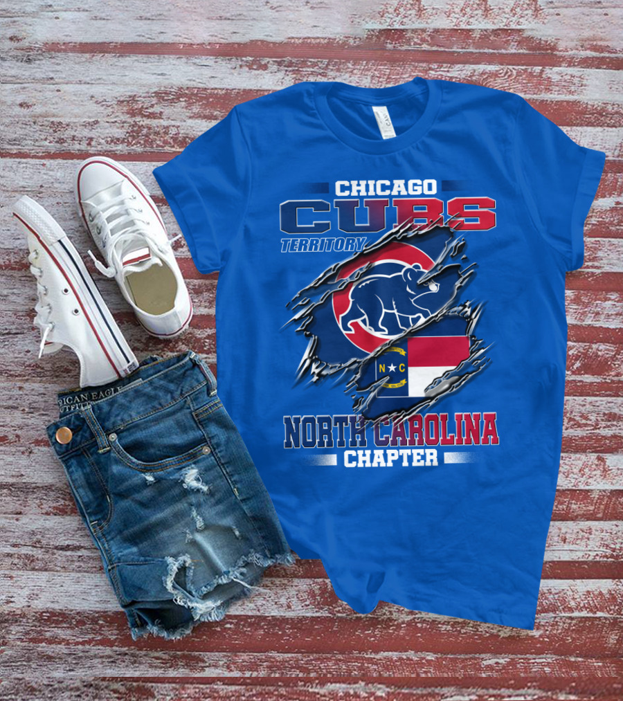 Chicago Cubs Territory North Carolina Chapter T-Shirt