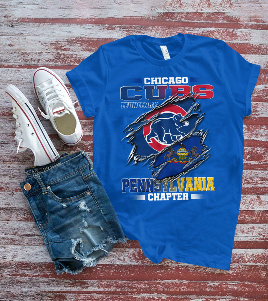 Chicago Cubs Territory Pennsylvania Chapter T-Shirt