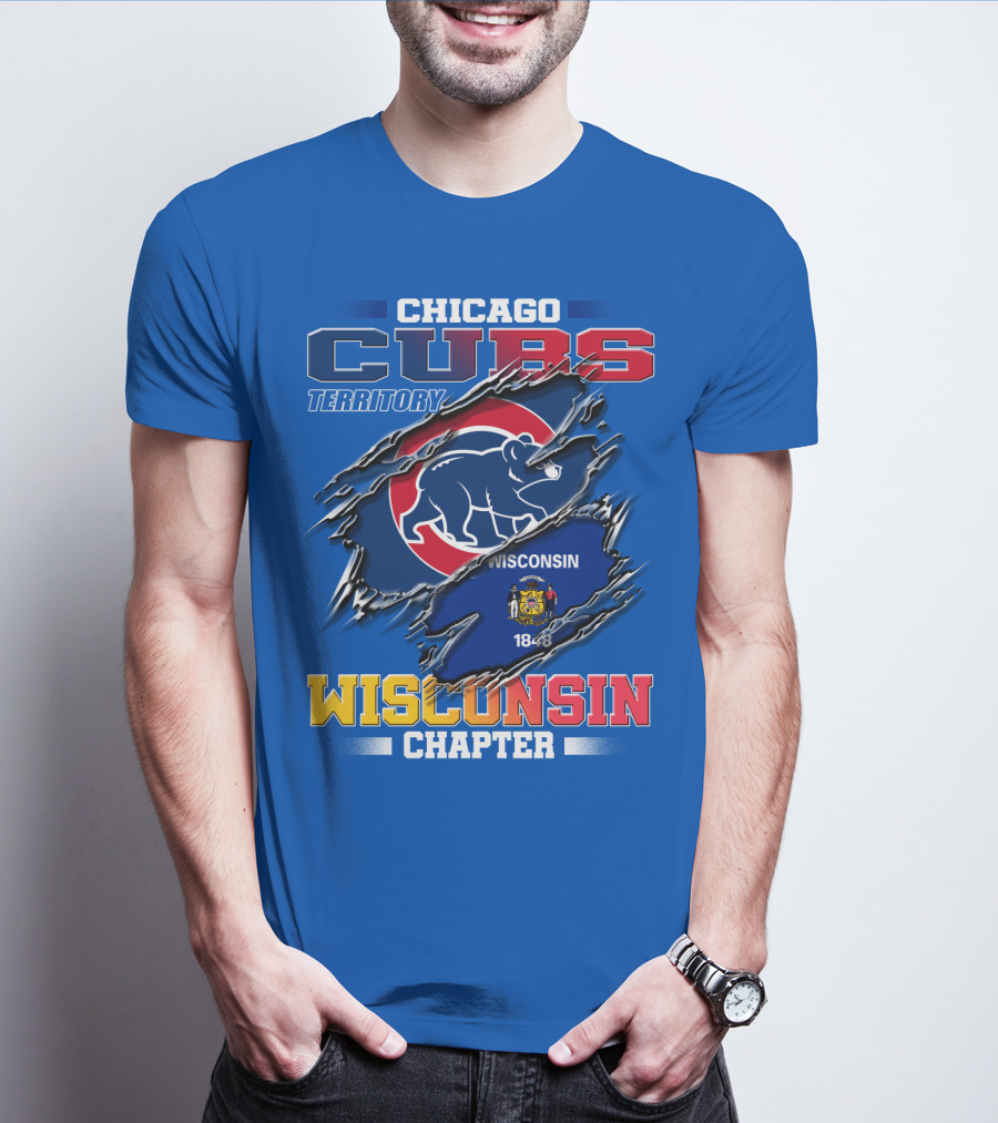Chicago Cubs Territory Wisconsin Chapter T-Shirt