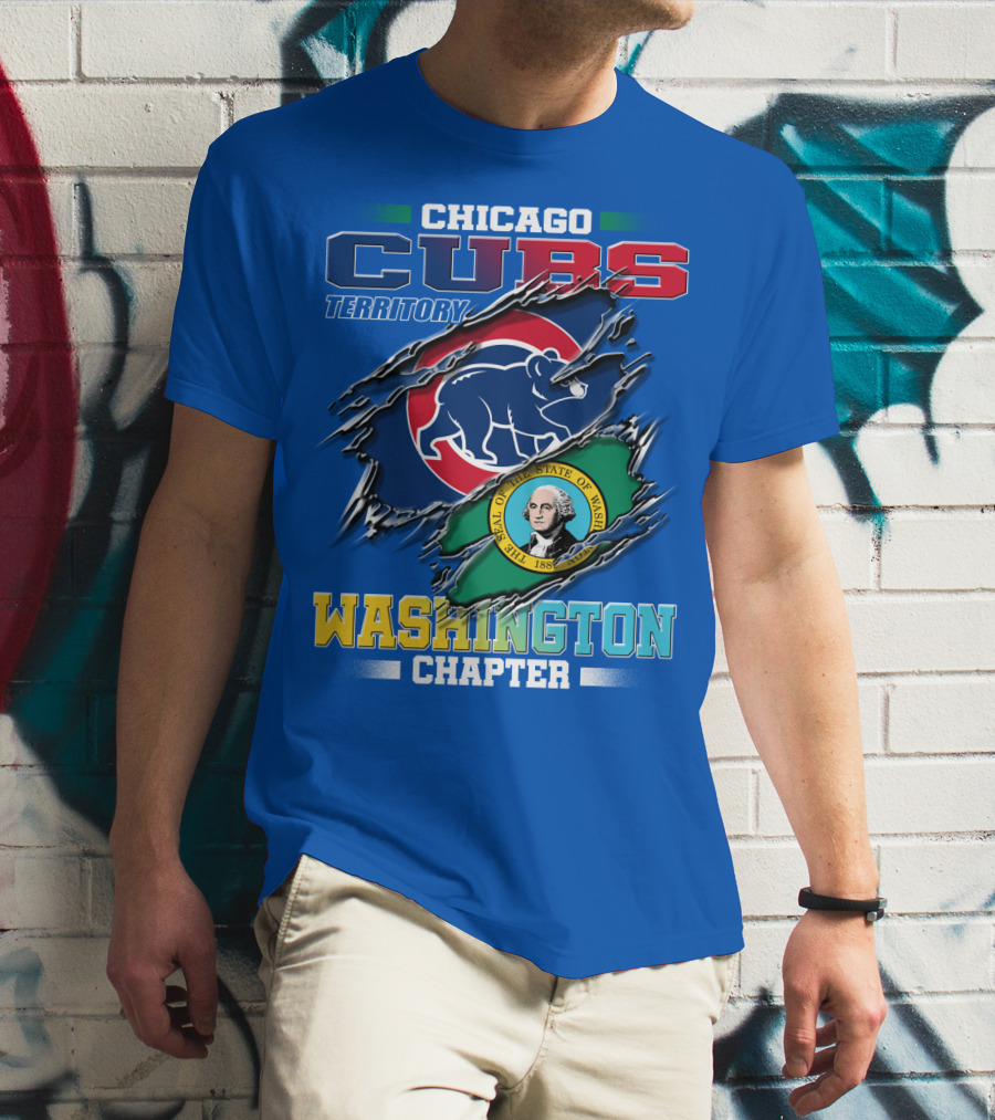 Chicago Cubs Territory Washington Chapter T-Shirt