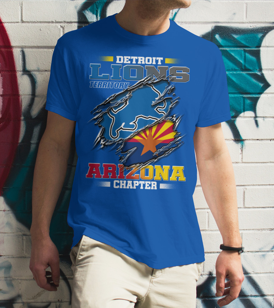 DETROIT LIONS TERRITORY ARIZONA CHAPTER T-Shirt
