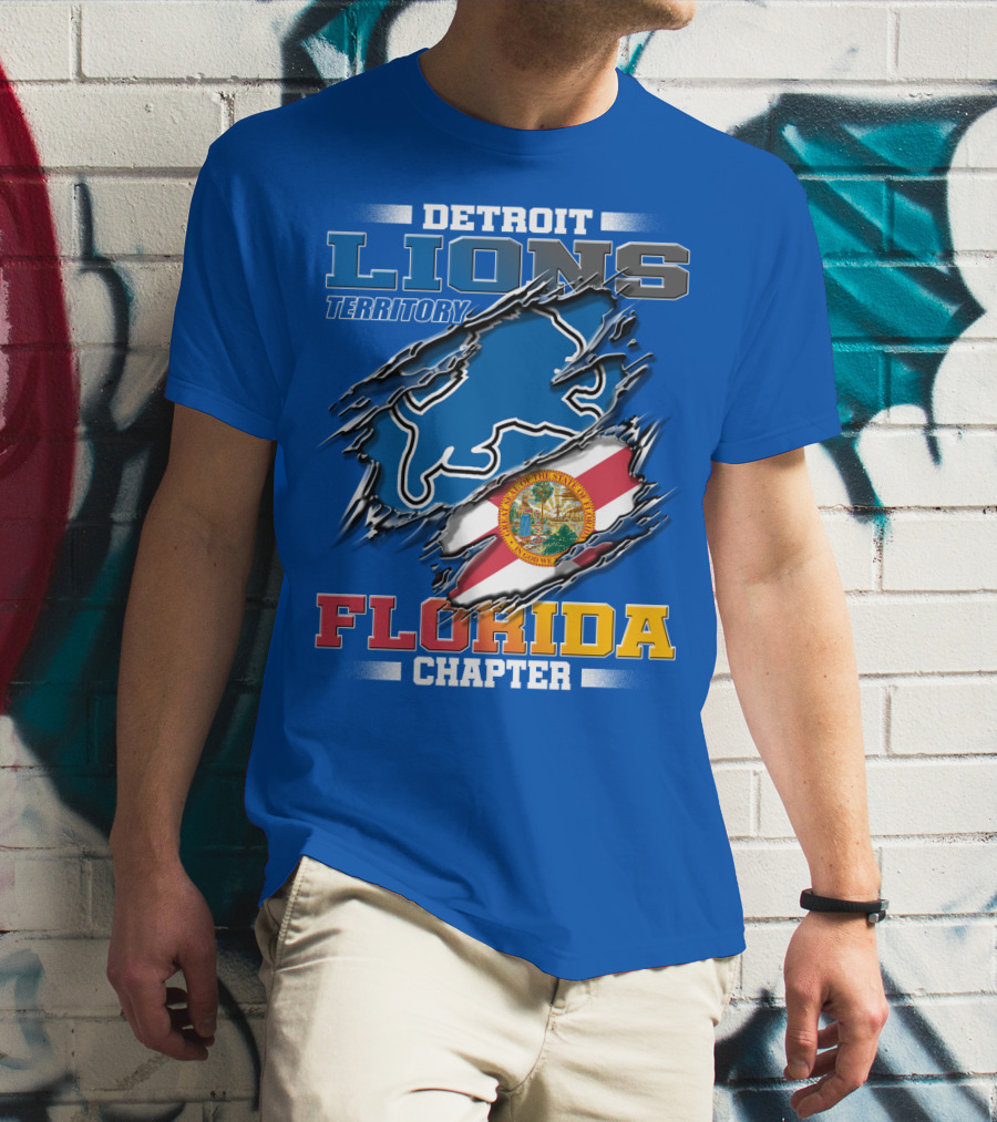 Detroit Lions Territory Florida Chapter T-Shirt