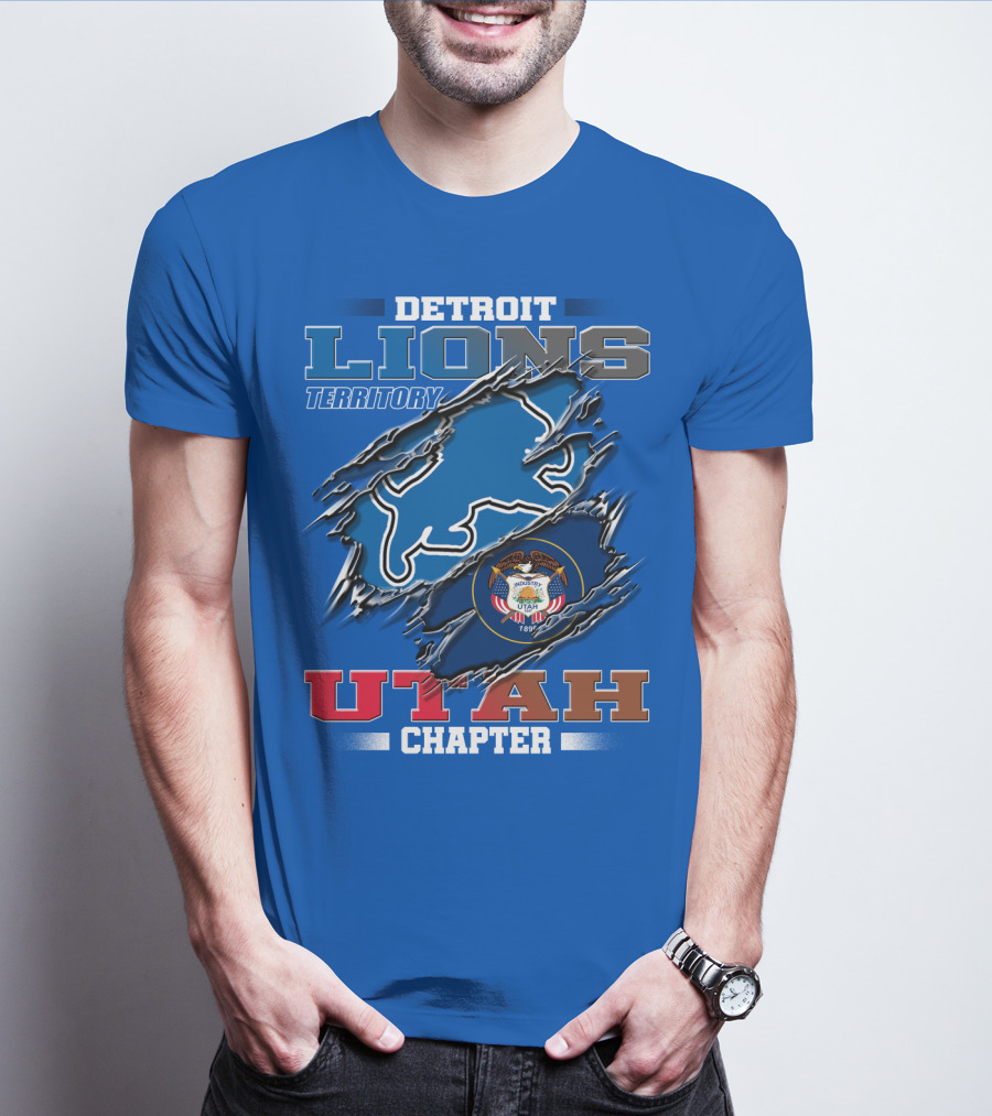 DETRIOT LIONS TERRITORY UTAH CHAPTER T-Shirt