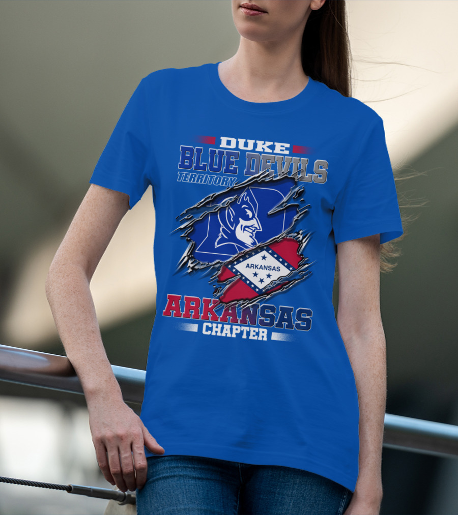 Duke Blue Devils Territory Arkansas Chapter T-Shirt