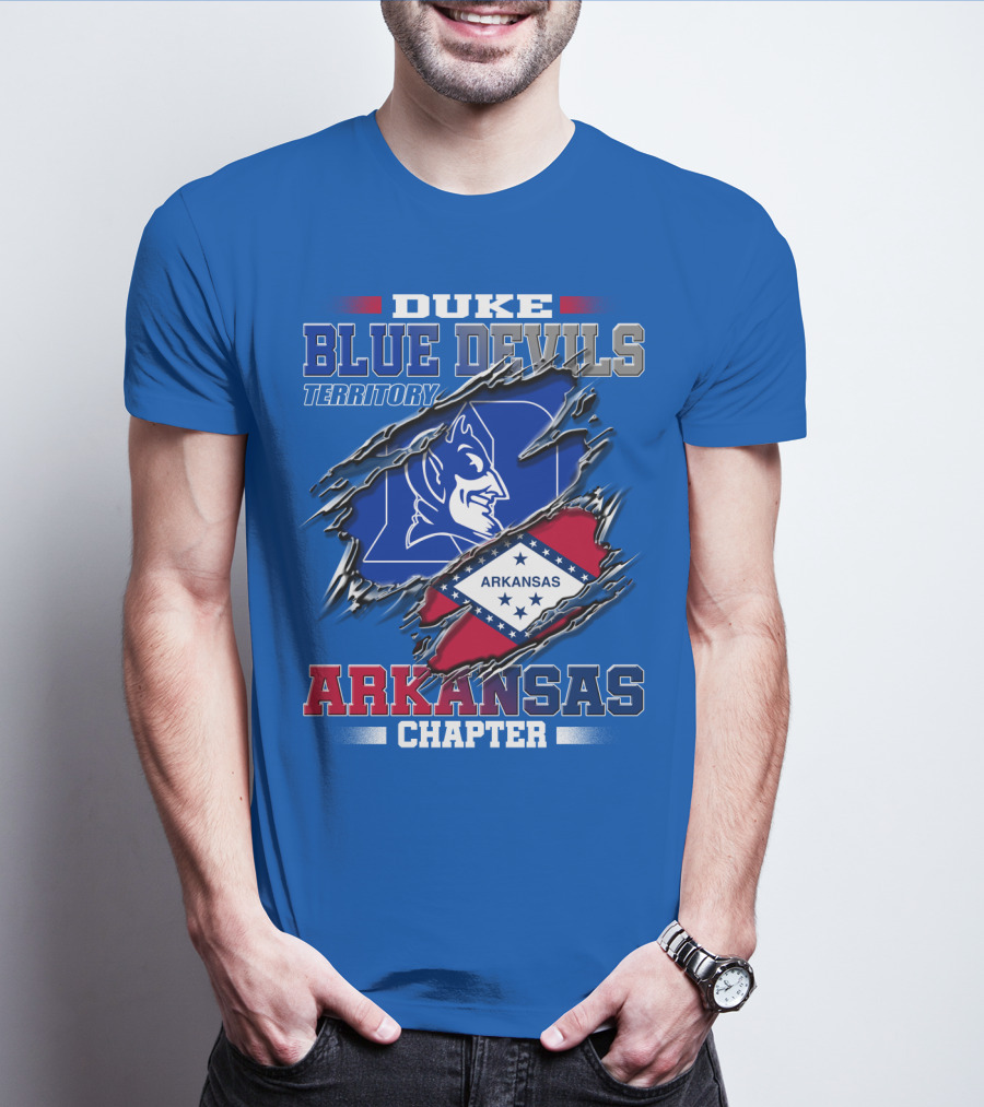 Duke Blue Devils Territory Arkansas Chapter T-Shirt