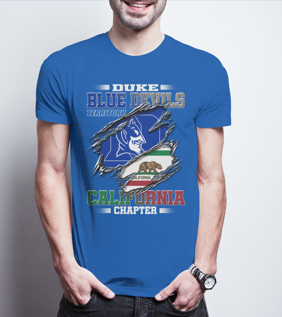DUKE BLUE DEVILS TERRITORY CALIFORNIA CHAPTER T-Shirt