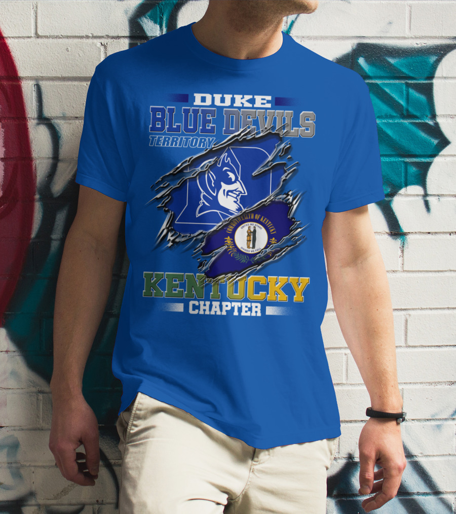 Duke Blue Devils Territory Kentucky Chapter T-Shirt