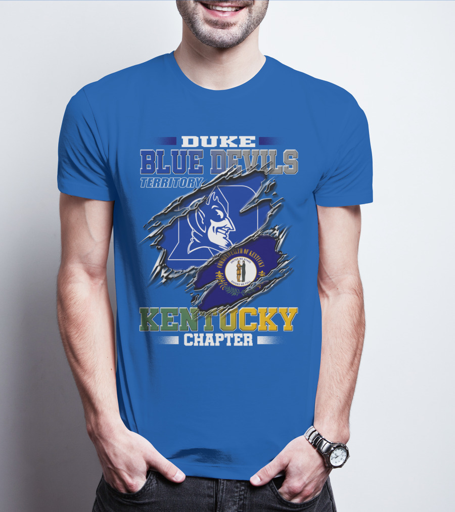 Duke Blue Devils Territory Kentucky Chapter T-Shirt