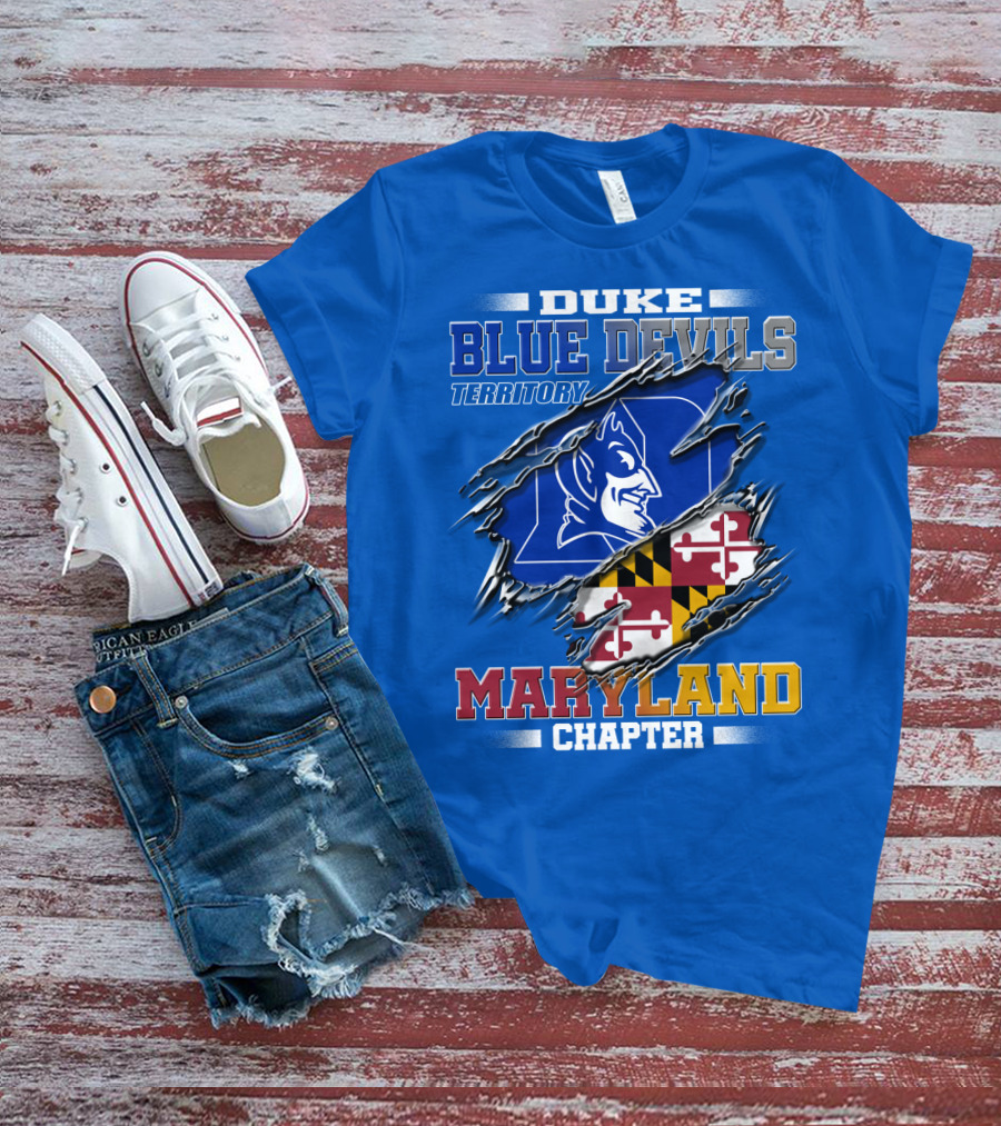 DUKE BLUE DEVILS TERRITORY MARYLAND CHAPTER T-Shirt