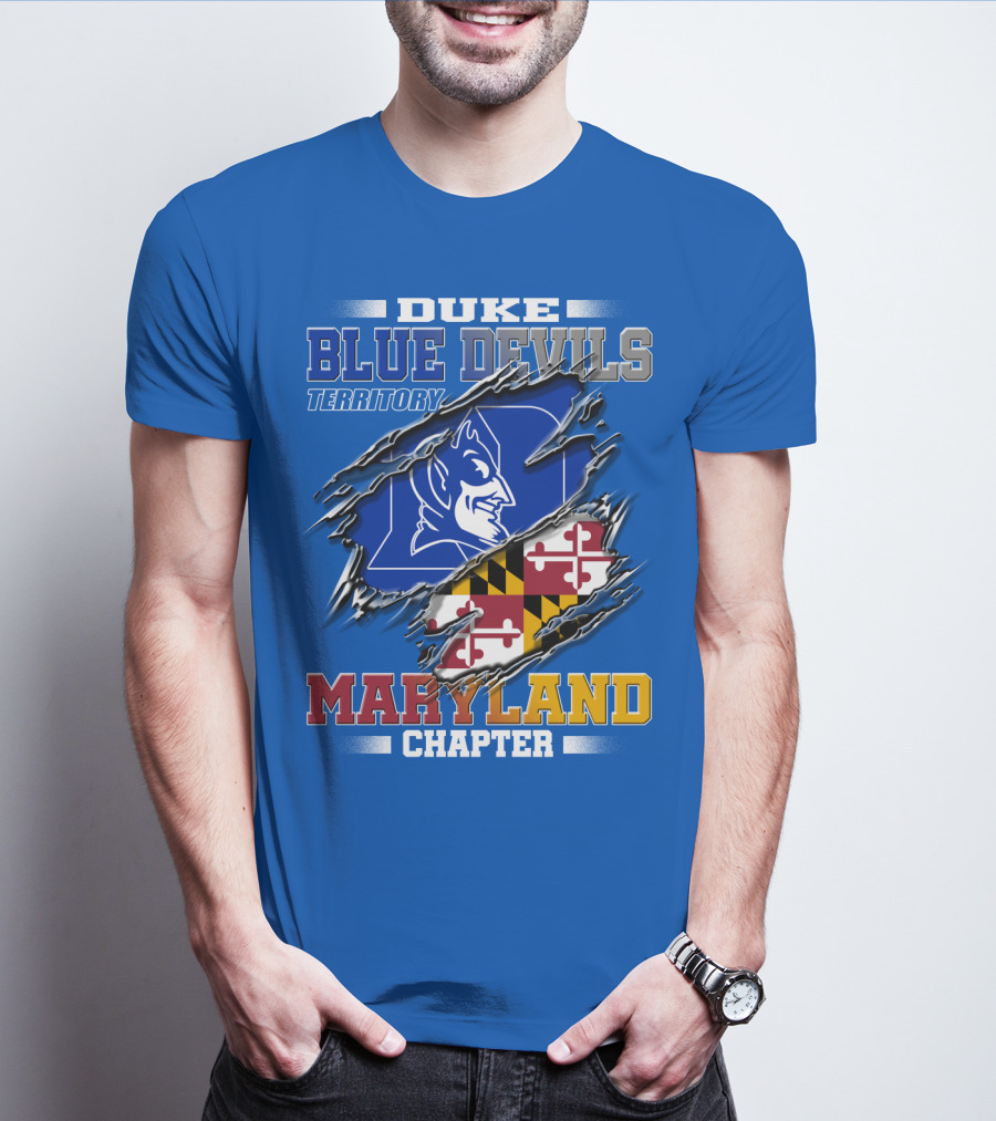 DUKE BLUE DEVILS TERRITORY MARYLAND CHAPTER T-Shirt
