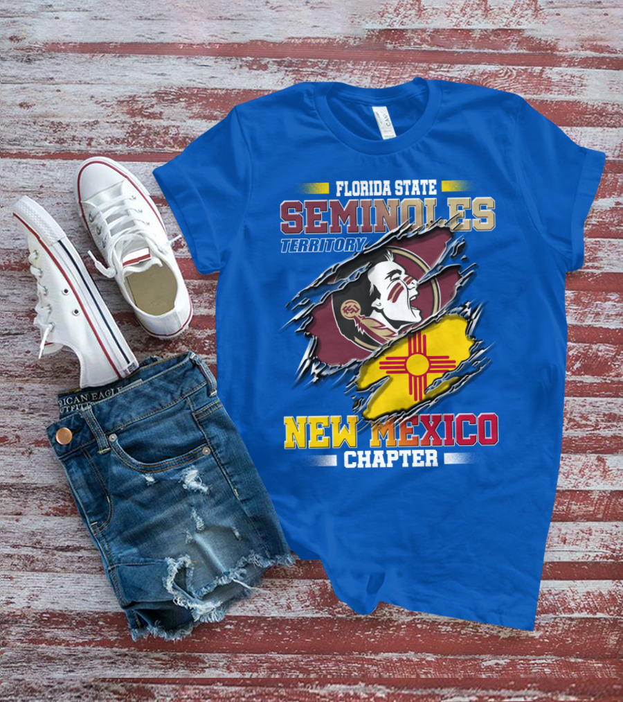 Florida State Seminoles Territory New Mexico Chapter T-Shirt