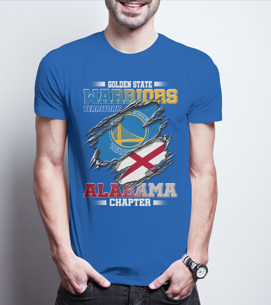Golden State Warriors Territory Alabama Chapter T-Shirt