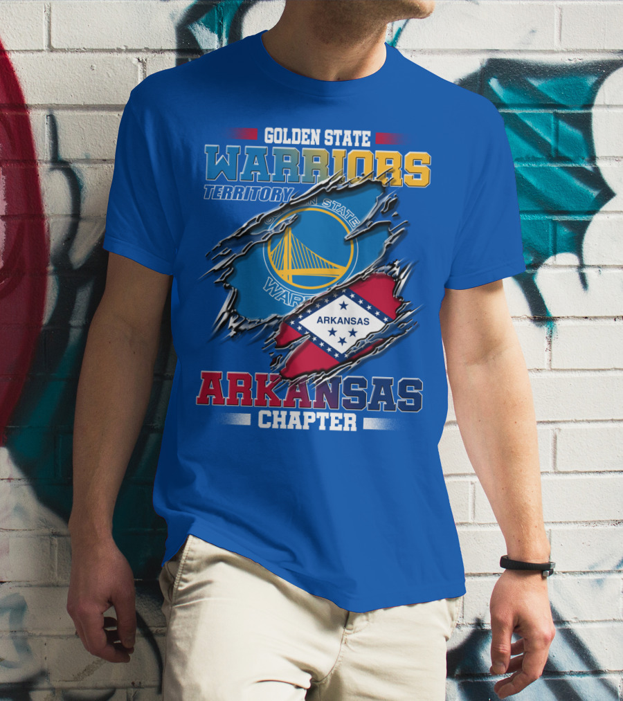 Golden State Warriors Territory Arkansas Chapter T-Shirt